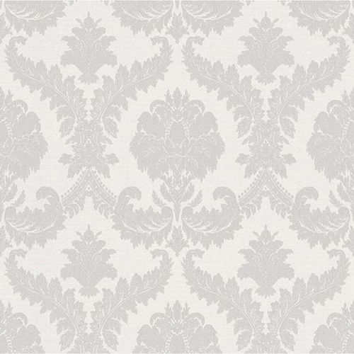 Papel De Parede Tradizioni Damask Cinza 33331
