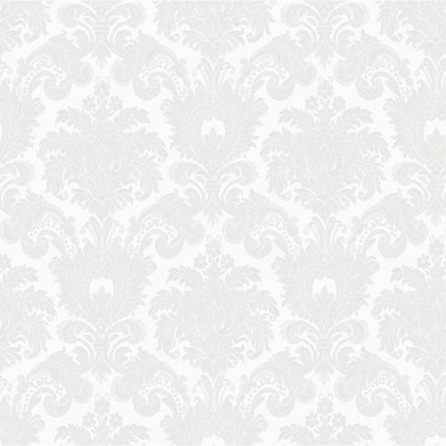 Papel De Parede Tradizioni Damask Branco 33320