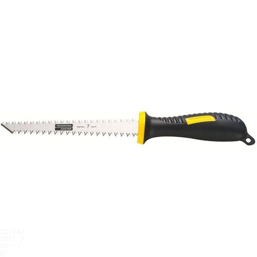 Serrote Drywall 6" Com 7 Dentes Por Polegada Em Aço Carbono Com Cabo Ergonômico