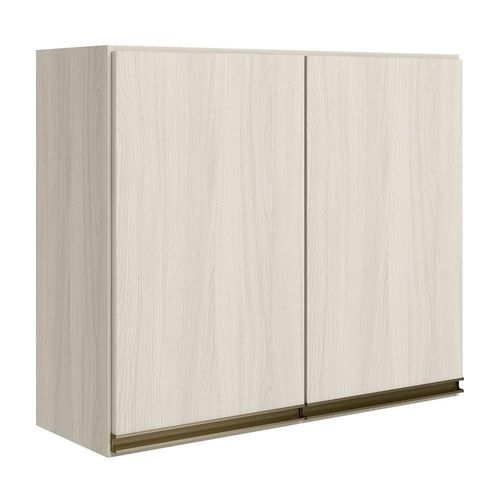 Armario Aereo 2 Portas Mdf 80 Cm Kali 12211 Nicioli Bianco