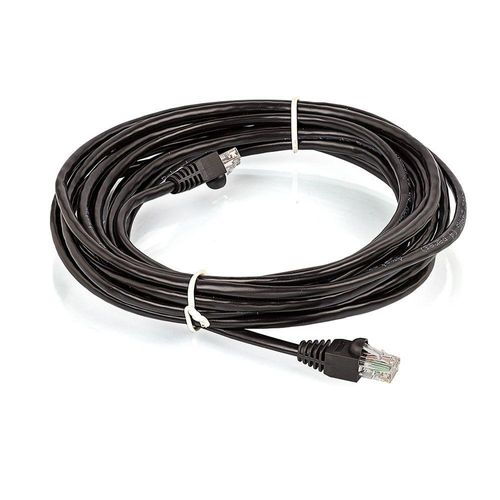 Cabo De Rede Blindado Cat5e Montado Preto - 4 Metros