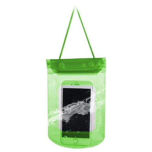 Capa A Prova Dágua Celular Mergulho Verde