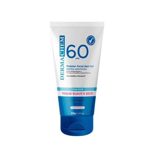 Dermachem Protetor Solar Facial Fps 60 40g - qualidade alta