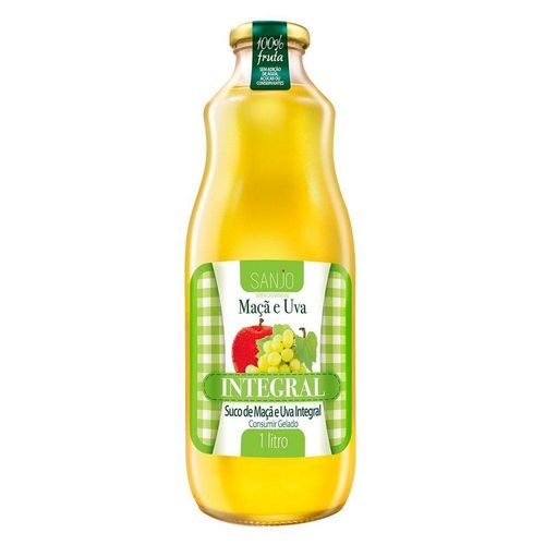 Suco De Maçã E Uva Branca 1l