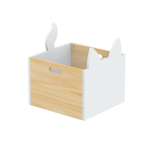 Caixa Organizadora Infantil Tramontina Baby Friends Branco