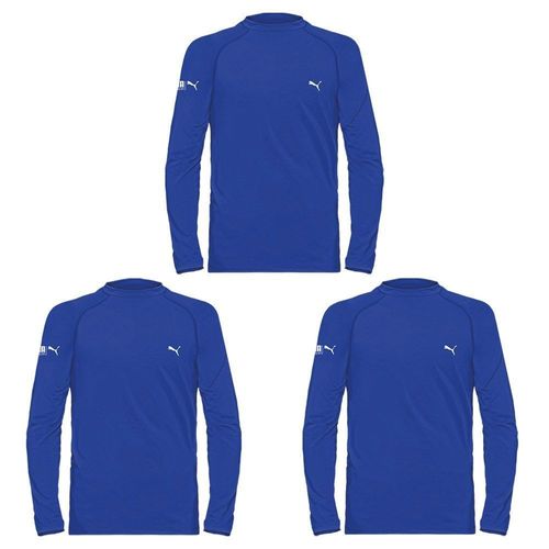 Kit 3 Camisas Térmicas Puma UV50+ Manga Longa Juvenil