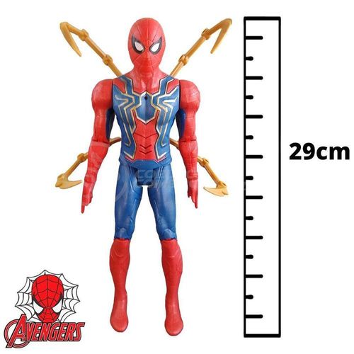 Boneco Action Figure Vingadores Ultimato Homem Aranha 29Cm