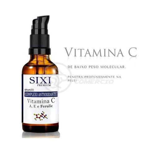 Sixi Premium Sérum 20 Vitamina C Antioxidante 30Ml Nº9