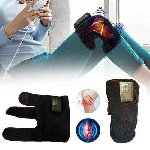 Massageador Joelho Eletrico Joelheira Aquecimento Cotoveleira Massageador Vibracao Anti Dor Fadiga Lesoes Ombro Recarreg