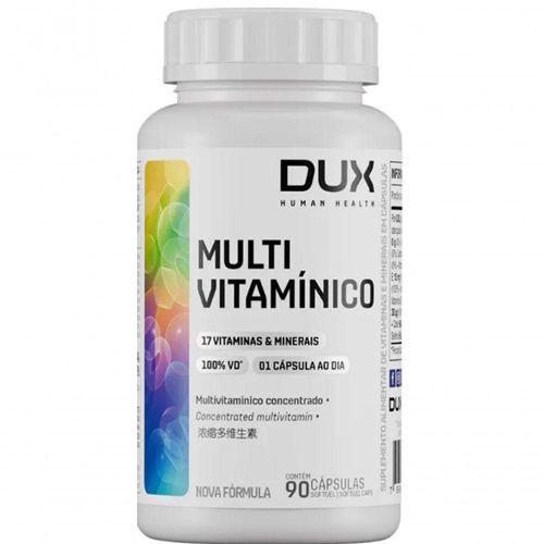 Multivitamínico Dux Pote 90 Caps