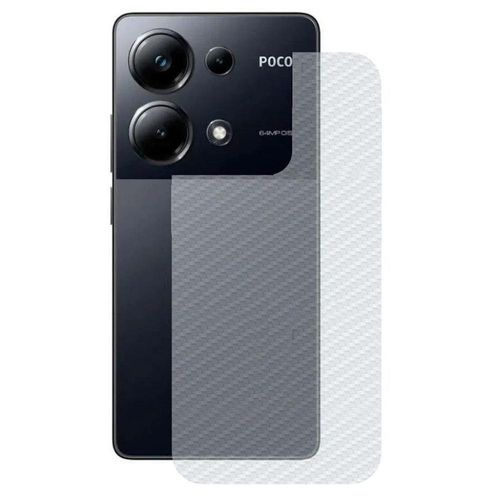 Película Para Xiaomi Poco M6 Pro - Traseira De Fibra De Carbono - Gshield