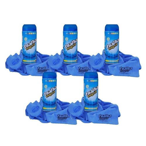 Kit 5 Flanela Magica Toalha De Secagem Automotiva Original