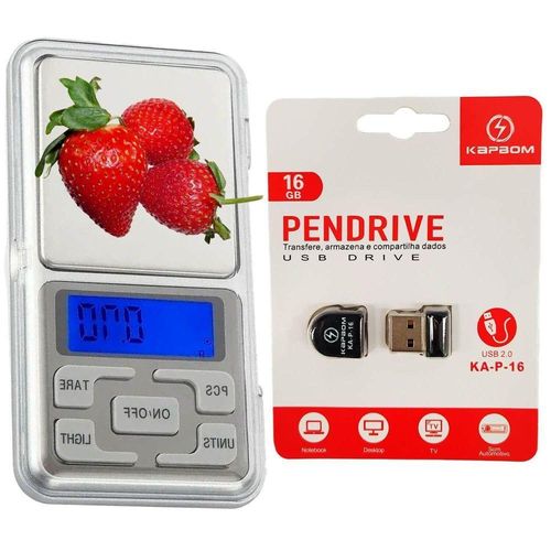 Mini Balança Digital Bolso Alta Precisão 500g Joia Ouro Mini
