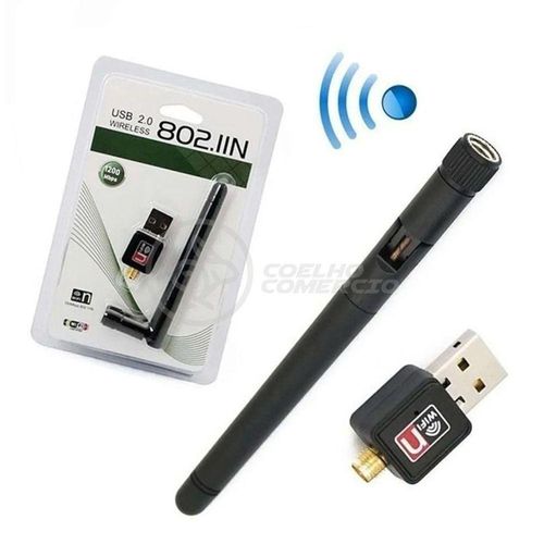 Antena Usb 2.0 Receptor De Wifi Wireless 1200Mbps
