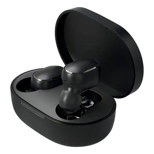 Fone Intra Auricular sem Fio Bluetooth MDM Dots TWS com Microfone Bateria Longa Preto