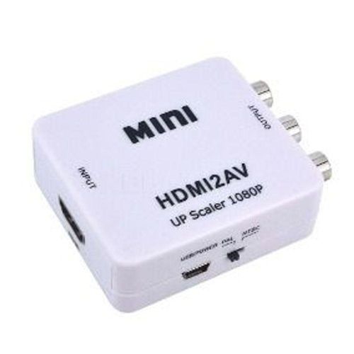 Mini Adaptador Conversor De Hdmi Para Vídeo Composto 3rca Av