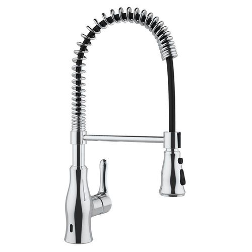 Torneira Misturador de Cozinha com Sensor 2 Jatos Cromado