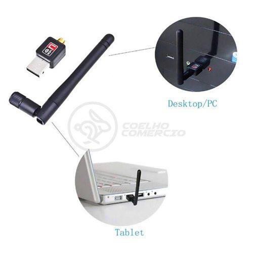 Antena Usb 2.0 Receptor De Wifi Wireless 1200Mbps