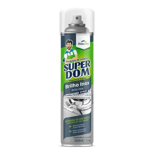 Brilha Inox Aerosol 300ml Domline