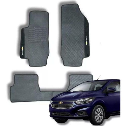 Kit Tapete Emborrachado Gm Onix 2016 Até 2019 3 Peças