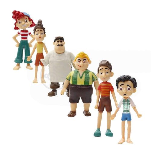 Kit Cartela Menino Luca E Seus Amigos 6 Personagens