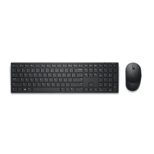 Kit Teclado Com Mouse Sem Fio Dell Km5221w 580-ajit Preto