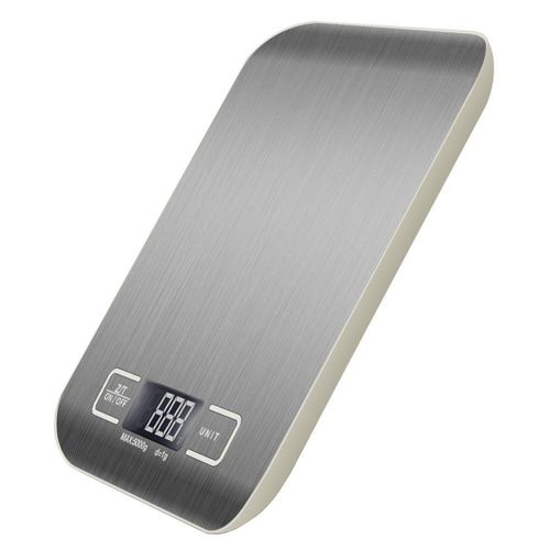Balança Digital De Cozinha De 5kg Aço Inox