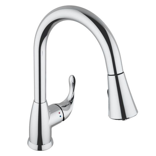 Torneira Misturador de Cozinha 2 Jatos com Cromado Inox