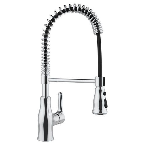 Torneira Misturador de Cozinha 2 Jatos com Cromado Inox