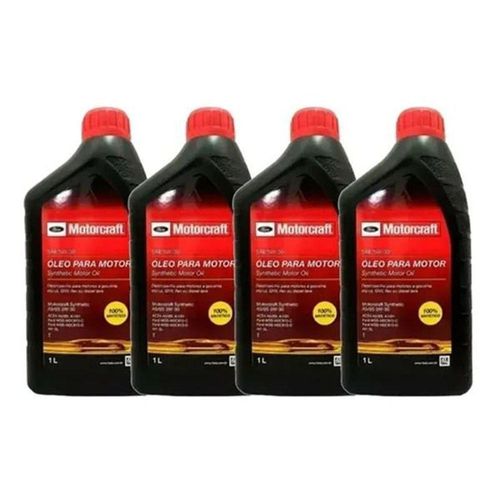 Kit Com 4 Oleo Ford 5w30 Sintetico Litro - Motorcraft