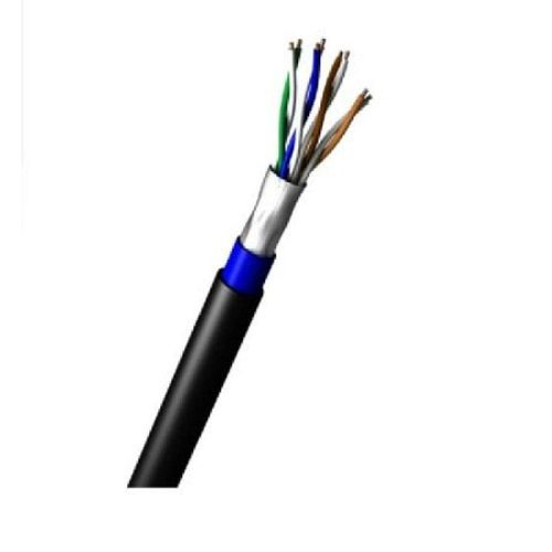 Cabo De Rede F Utp Preto Cat5e Cmx Dupla Capa Blindado Por M