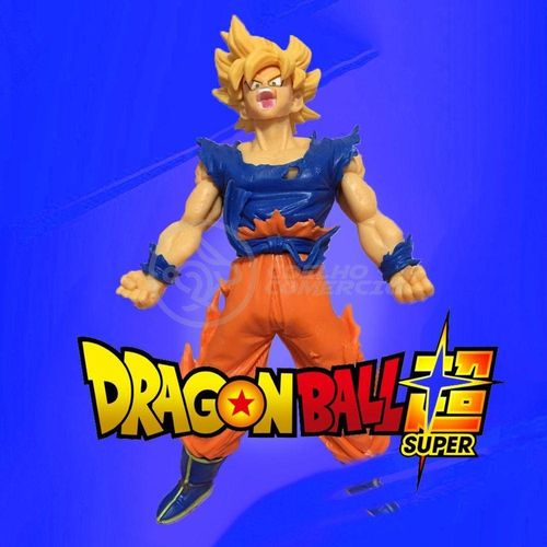Boneco Action Goku Ssj Sayajin 1 Dragonball Z 20Cm