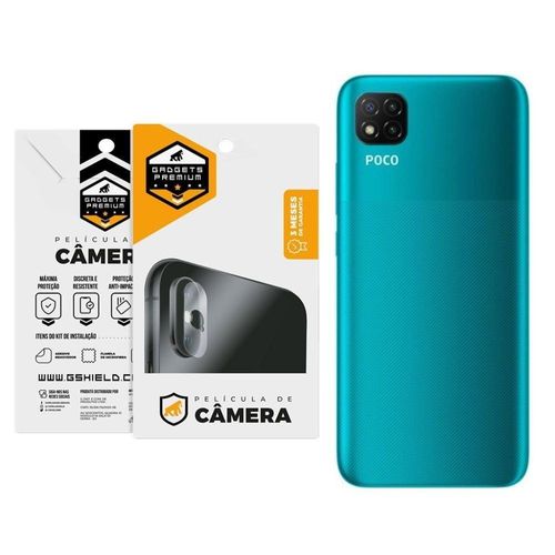 Película Para Lente De Câmera Para Xiaomi Redmi Poco C3 - Gshield