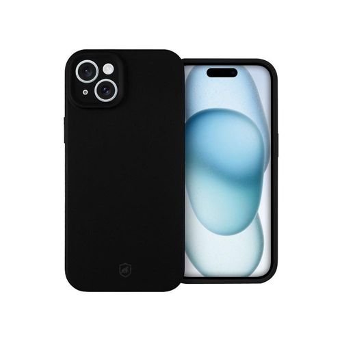 Capa Para Iphone 15 - Silicon Premium Preta - Gshield
