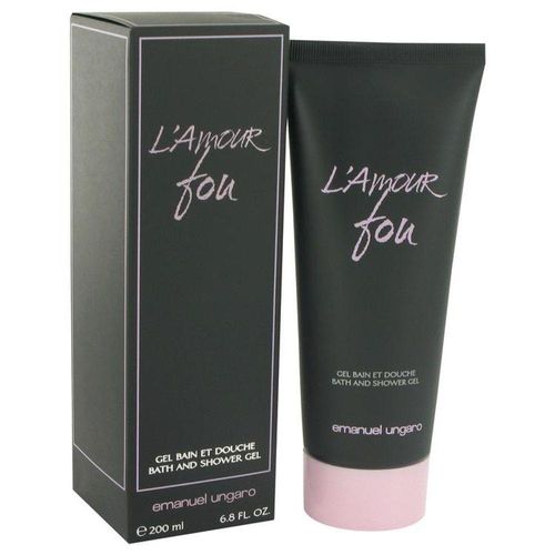 Gel De Banho Feminino L'Amour Fou Ungaro 200 Ml