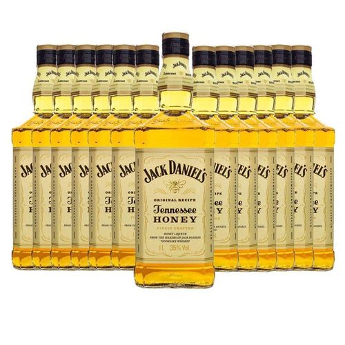Kit 13 Whisky Jack Daniel'S Honey Original 375Ml Uísque