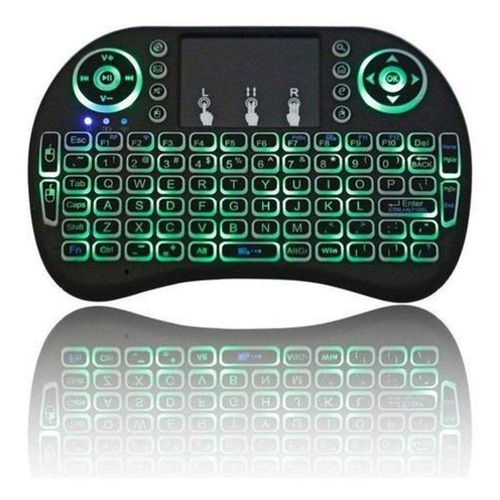 Mini Teclado Touchpad Wireless Usb Smart Tv Netflix