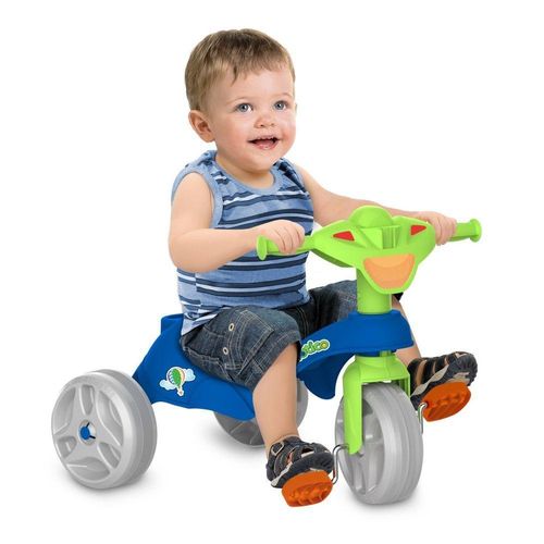 Triciclo Mototico Passeio & Pedal Tema:azul