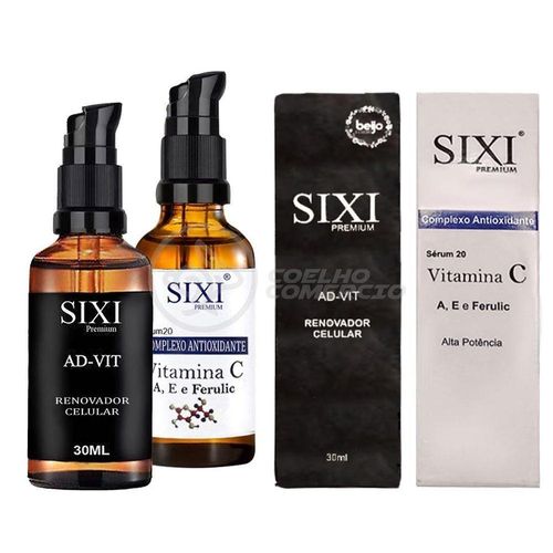 Sixi Premium Ad-Vit 30Ml + Sérum 20 Vitamina C 30Ml Nº6