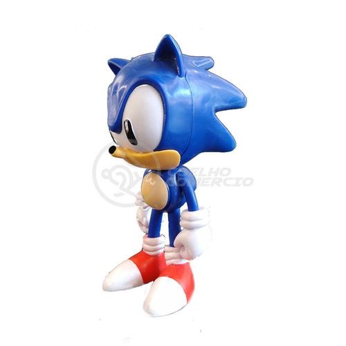 Coleção Boneco Action Figure Sonic Azul 16Cm Sonic Sega