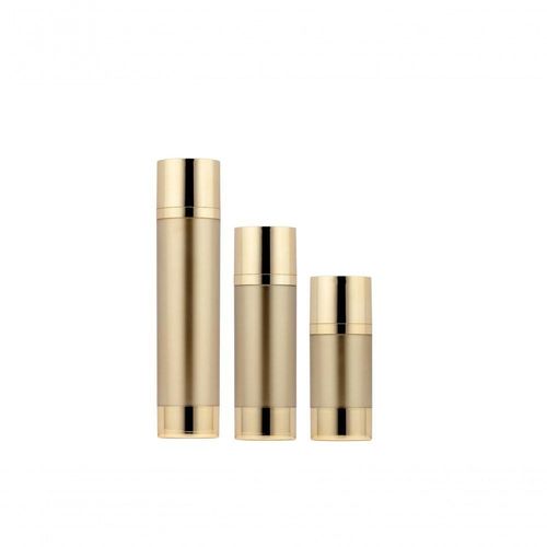 Frasco Airless Premium Para Cosméticos 15ml Ouro