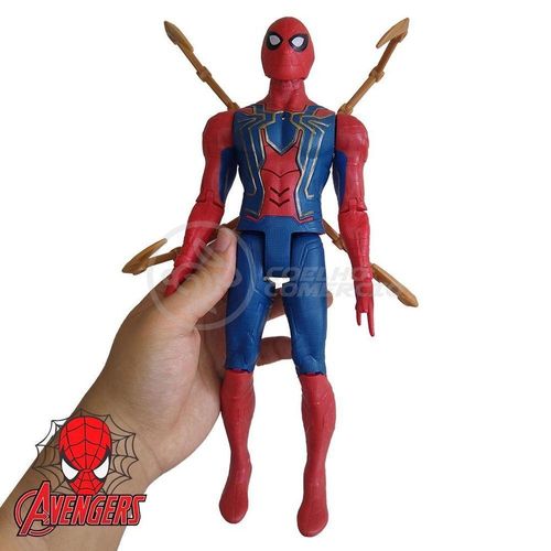 Boneco Action Figure Vingadores Ultimato Homem Aranha 29Cm