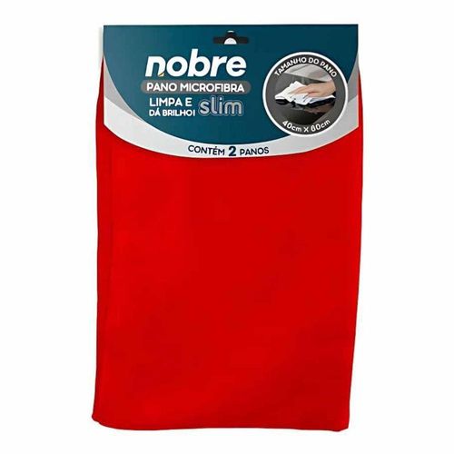 Pano Microfibra 40 X 60 Vermelho Nobre