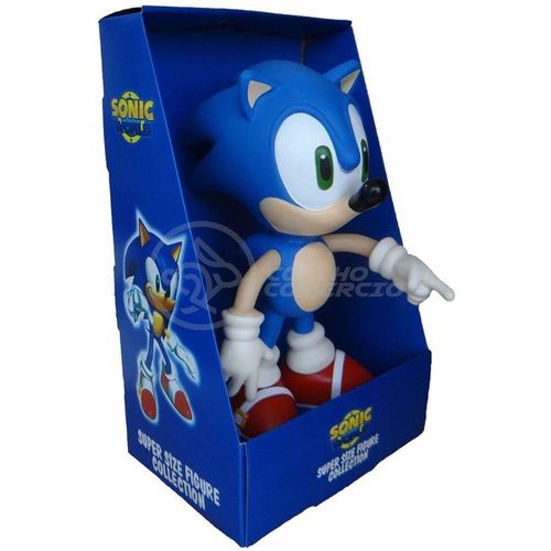 Boneco Action Figure Sonic Grande Super Size - 23Cm - Sonic