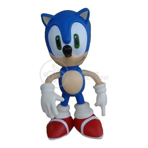 Boneco Action Figure Sonic Grande Super Size - 23Cm - Sonic