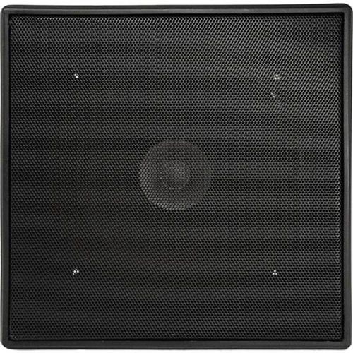 Kit Arandela 6” Full Range Orion 55w Rms Quadrada Preta - Par / 2 [f002]