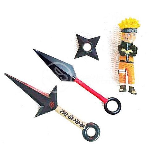 Kit Boneco Action Figure Anime Uzumaki Naruto + ....