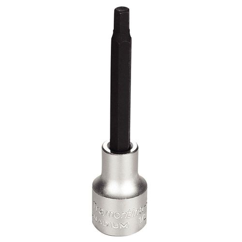 Soquete Em Aço Cromo Vanádio Ponta Hexagonal Longa 7/32" - Encaixe 1/2" Tramontina Pro Tramontina