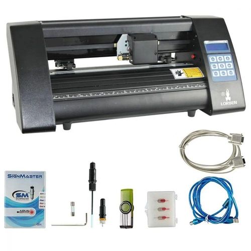 Plotter Recorte 36cm 16MB Contorno Vinil Adesivo Software SignMaster Artcut Bivolt