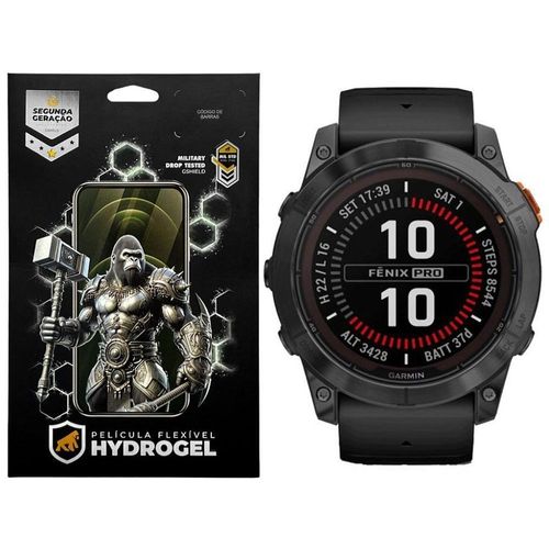 Película Para Garmin Fênix 7x - Hydrogel Hd - Gshield
